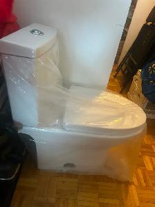 NEW WHITE TOILET ÉCOLO BLANCHE - Photo 2