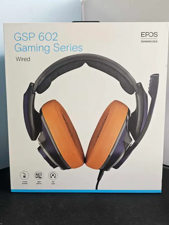 Sennheiser EPOS GSP 602 Wired Gaming Headset NEW