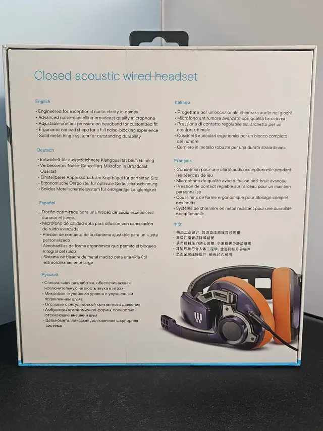 Sennheiser EPOS GSP 602 Wired Gaming Headset NEW - Photo 2