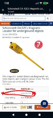 Schonstedt GA-52B Magnetic Locator - Photo 5