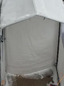 Abri vestibule 5x4x8 tempo entre