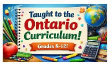 Home Tutoring - K-12 - Ontario Cirriculum