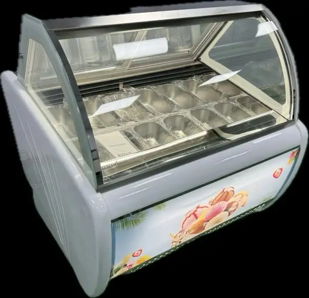 Présentoir à crème glacée 49 pouces