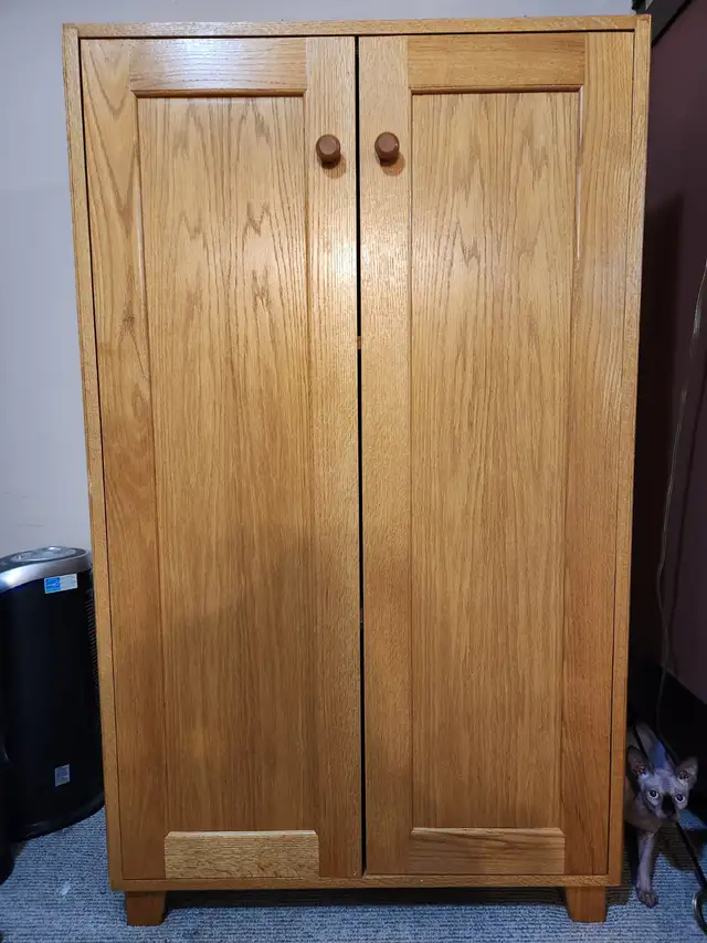 Solid wood cabinet