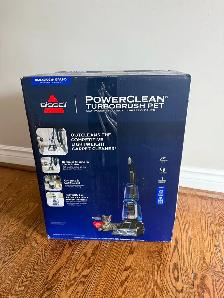 Brand New BISSELL PowerClean TurboBrush Pet Carpet Cleaner