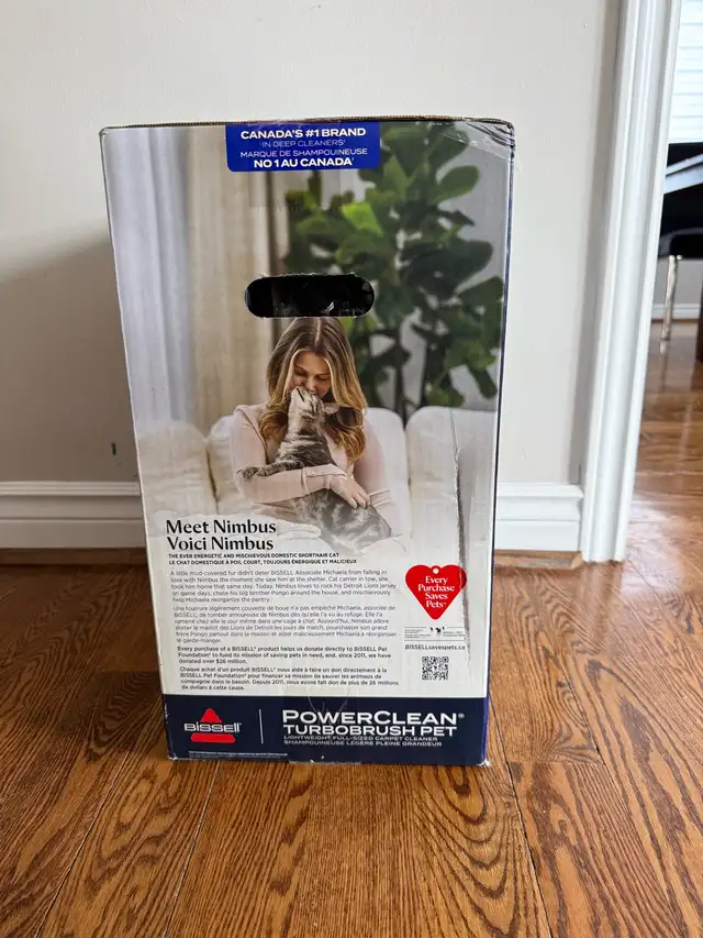 Brand New BISSELL PowerClean TurboBrush Pet Carpet Cleaner - Photo 2