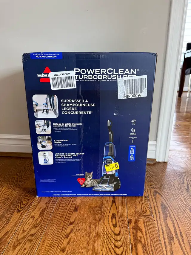 Brand New BISSELL PowerClean TurboBrush Pet Carpet Cleaner - Photo 3