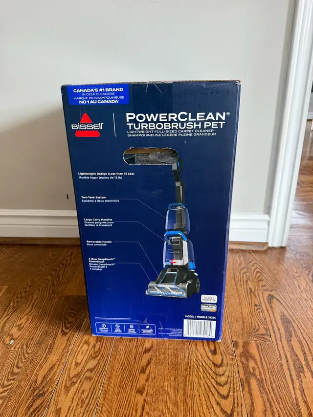 Brand New BISSELL PowerClean TurboBrush Pet Carpet Cleaner - Photo 4