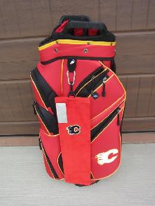 NEW FLAMES or LEAFS CART BAG   BAG TOWEL #$190# SUNDAY