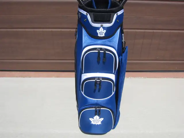 NEW FLAMES or LEAFS CART BAG   BAG TOWEL #$190# SUNDAY - Photo 4