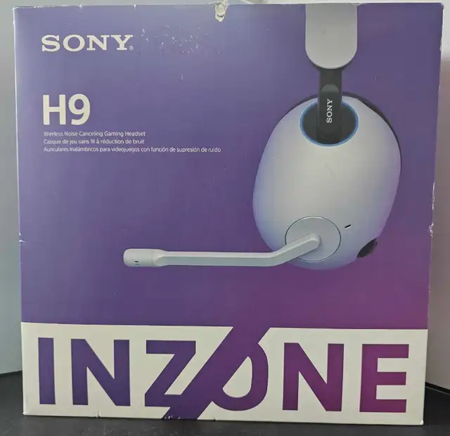 Sony H9 Inzone Wireless Gaming Headset PS5 PC Noise Cancelling