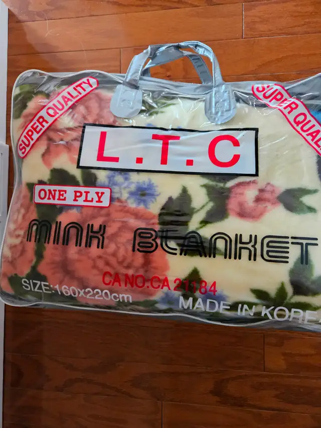 Mink Korea Made Blanket