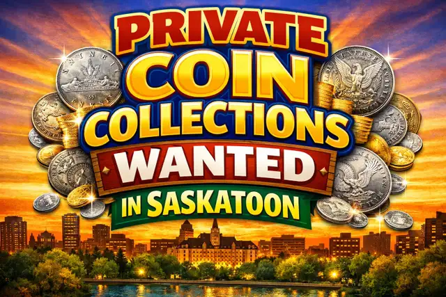 Wanted will buy private coin collections- Saskatoon