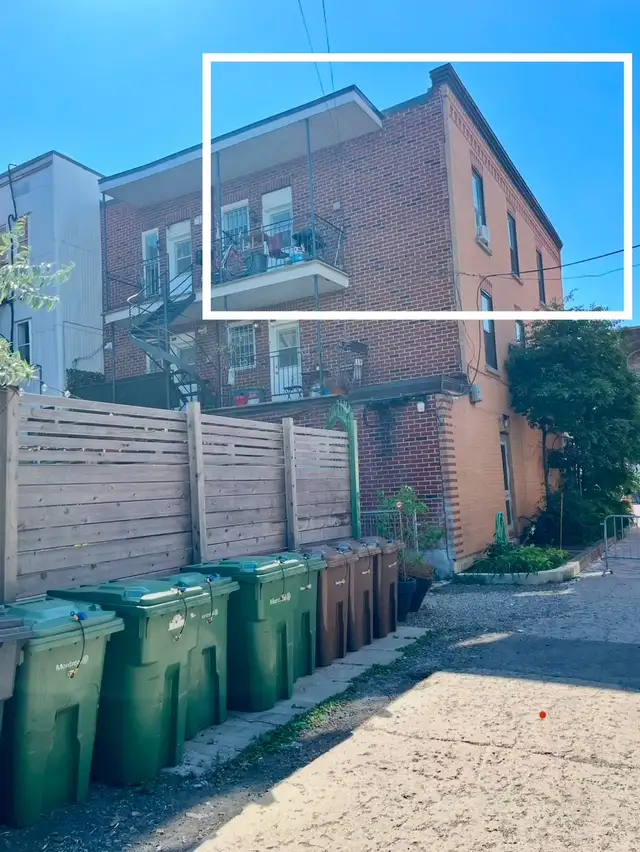 Verdun:  3 bedroom, 5 1/2 à Louer, dispo 1 juin - Photo 2