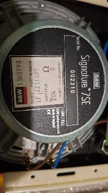 Bowers and wilkins 7se speakers ( wall ceiling  ) - Photo 5