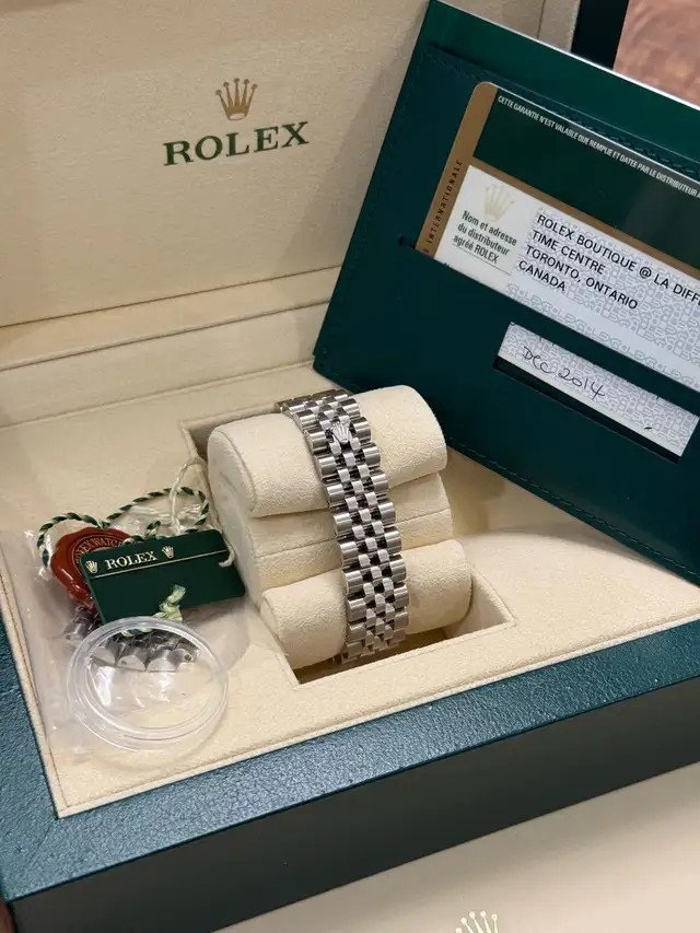 Rolex Datejust 31mm Factory Diamond Bezel & Dial Full Set - Photo 2