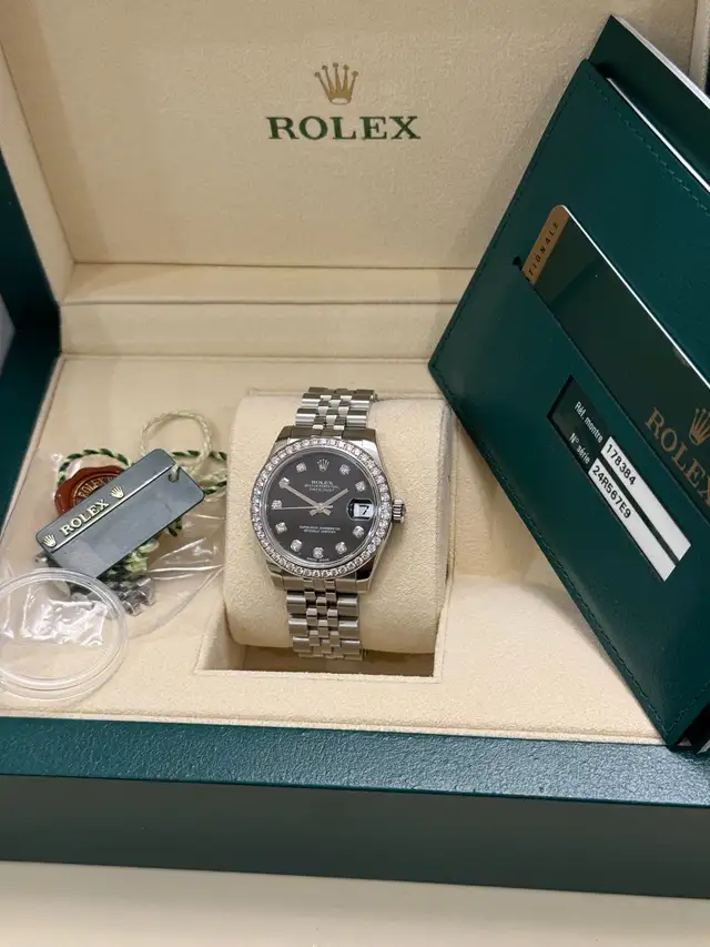 Rolex Datejust 31mm Factory Diamond Bezel & Dial Full Set - Photo 8