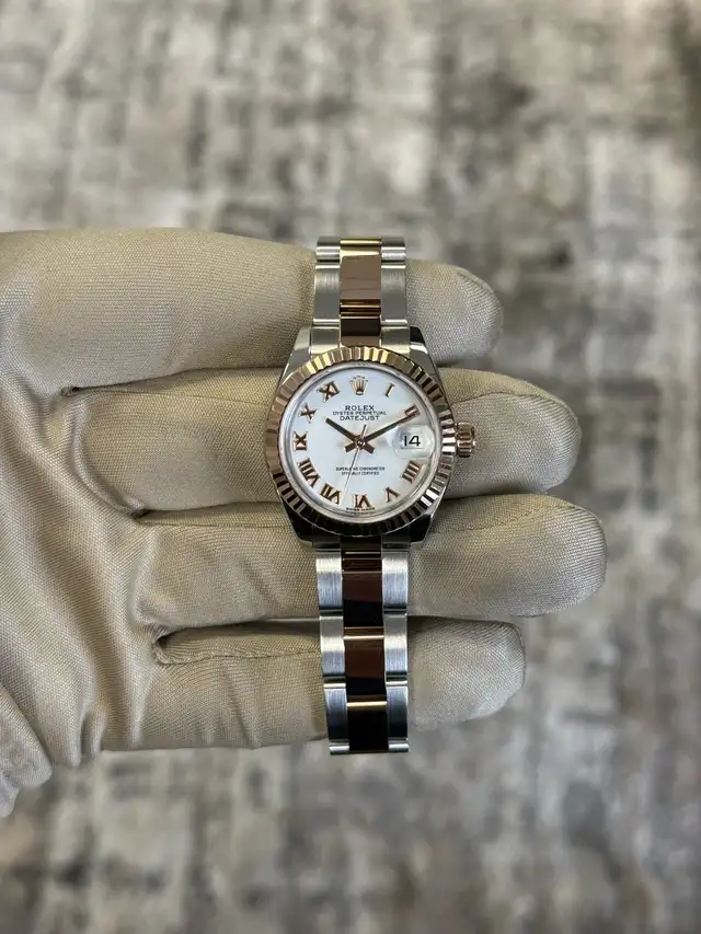 Rolex Datejust 28mm Rose Gold Two-tone - Photo 5