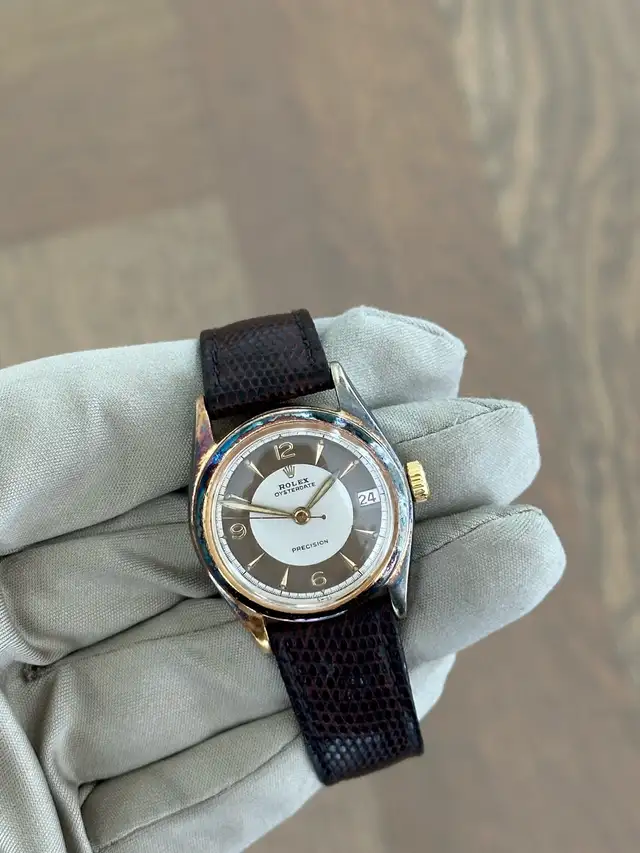 Rolex Oysterdate Gold Plated Crazy Patina!