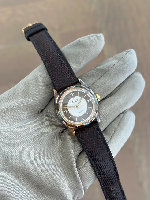 Rolex Oysterdate Gold Plated Crazy Patina! - Photo 4