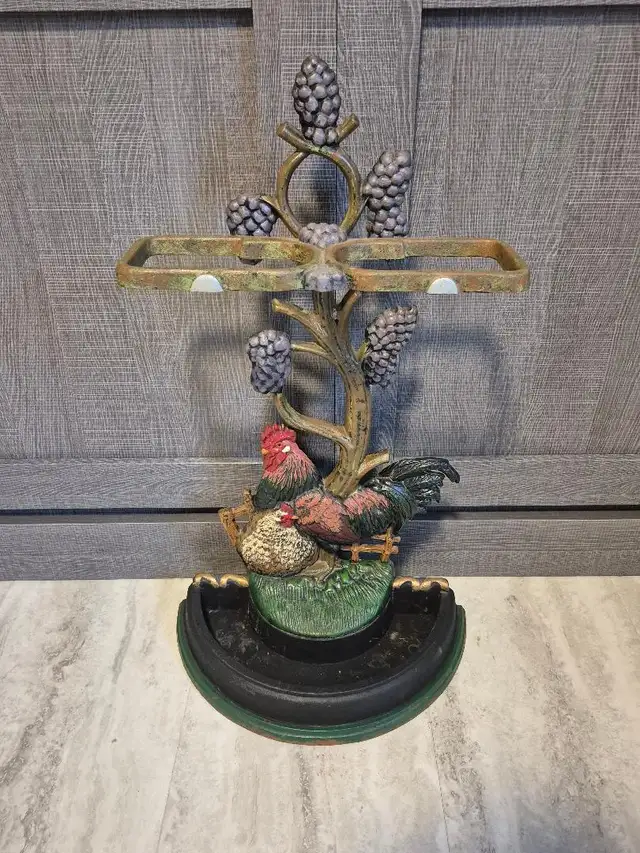ROOSTER CANE / UMBRELLA STAND