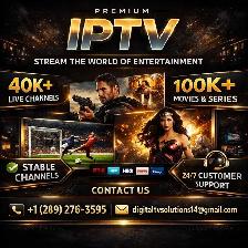 Stable 4K IPTV with latest content