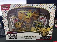 Pokemon 151 Zapdos EX Collection - Mint Sealed