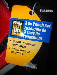 New Power Pouch Sets of 3