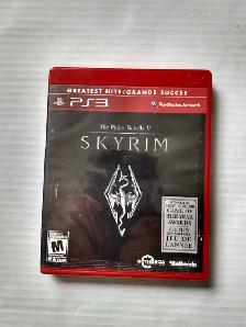 SKYRIM THE ELDER SCROLLS V SKYRIM 5 PS3 GAME PLAYSTATION 3 MINT