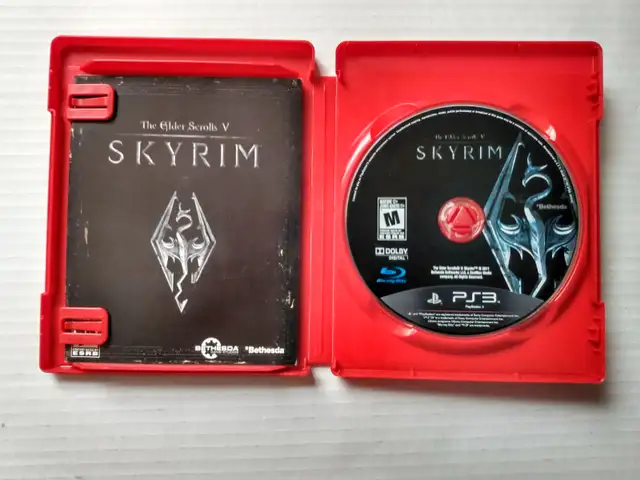SKYRIM THE ELDER SCROLLS V SKYRIM 5 PS3 GAME PLAYSTATION 3 MINT - Photo 3