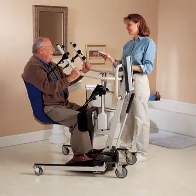 New & Used - Invacare Reliant 350 Stand-Up Lift with Manual Low. - Photo 2
