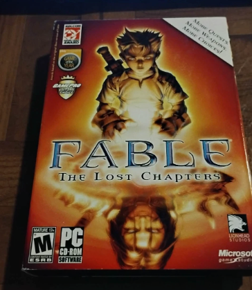 Fable The Lost Chapters (PC CD, 2005) - New - Sealed