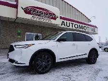 2024 Acura MDX A-SPEC STRIKING RED OVER BLACK ULTRASUEDE INTERIO - Photo 4