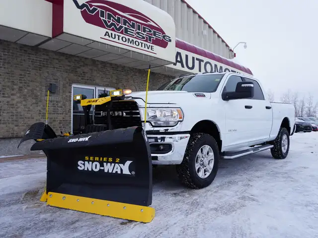 2023 Dodge Ram 2500 BIG HORN, BUCKETS & CONSOLE W/NEW SNOW-WAY P - Photo 6