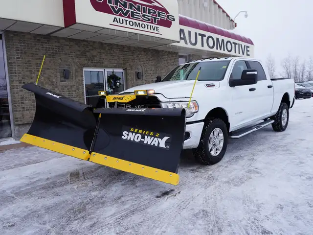 2023 Dodge Ram 2500 BIG HORN, BUCKETS & CONSOLE W/NEW SNOW-WAY P - Photo 22