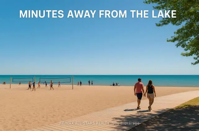 Beaches 1-Bedroom   Huge 600 Sq Ft Terrace | Steps to the Lake