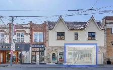 Prime Queen St E Retail | 1,000 Sq Ft | Full Glass Frontage