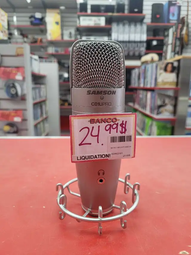 Microphone Samson C01U Pro