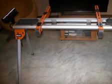 like new comtractor miter saw stand