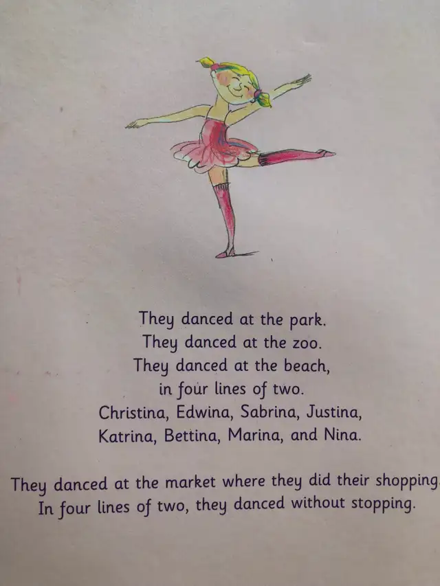 Miss Lina's Ballerinas -Hardcover – Picture Book - Photo 2