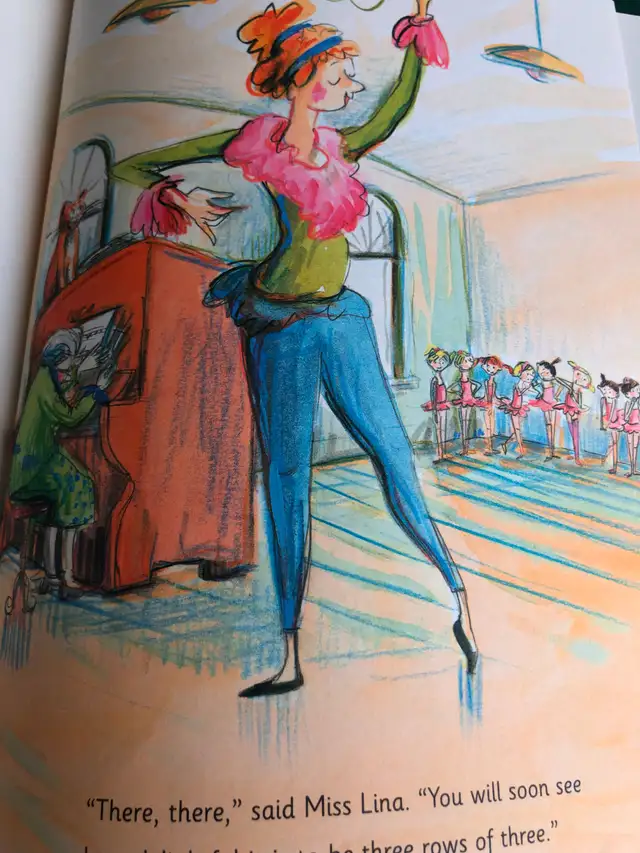 Miss Lina's Ballerinas -Hardcover – Picture Book - Photo 3