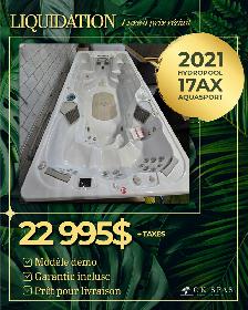 SPA DE NAGE HYDROPOOL 17AX DEMO EN LIQUIDATION