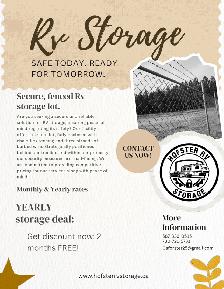 Brand NEW RV STORAGE!