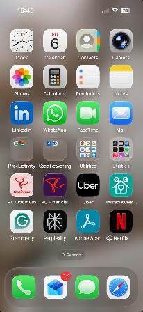 iPhone 15 White 128GB UNLOCKED Excellent Condition 86% Battery