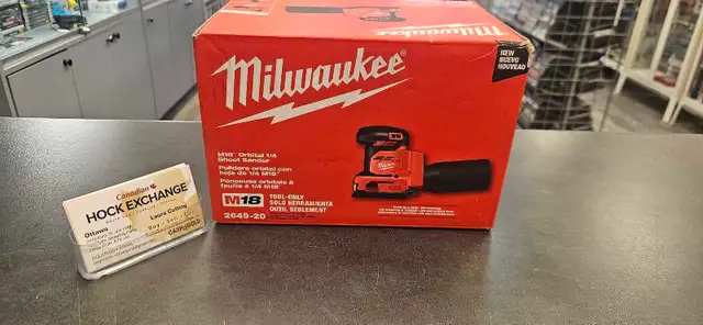 Milwaukee M18 Orbital 1/4 Sheet Sander