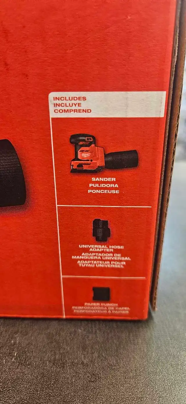 Milwaukee M18 Orbital 1/4 Sheet Sander - Photo 2