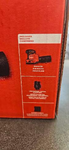 Milwaukee M18 Orbital 1/4 Sheet Sander - Photo 2