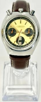 Vintage Citizen Model 4-901193 K Bullshead Automatic Wrist Watch
