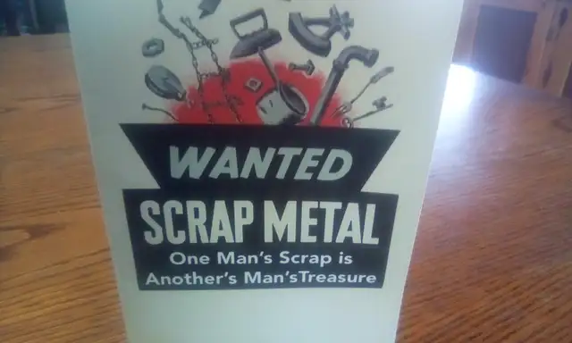 Scrap metal Free pickup