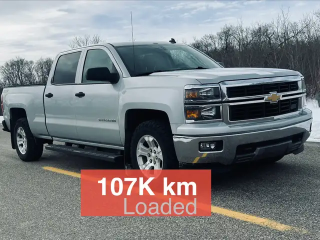 107km •Chev Silverado •Z71 •6’6 Box •Crew